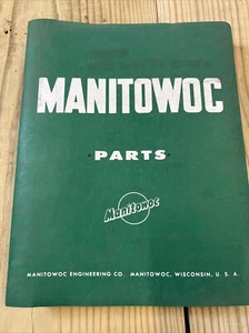Manual de piezas Manitowoc 3900B serie # 391027 genuino OEM usado envío gratuito - Imagen 1 de 10