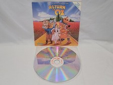 Return to Oz Laserdisc Movie 1985 Dorothy Wizard of Oz Walt Disney Film US NTSC
