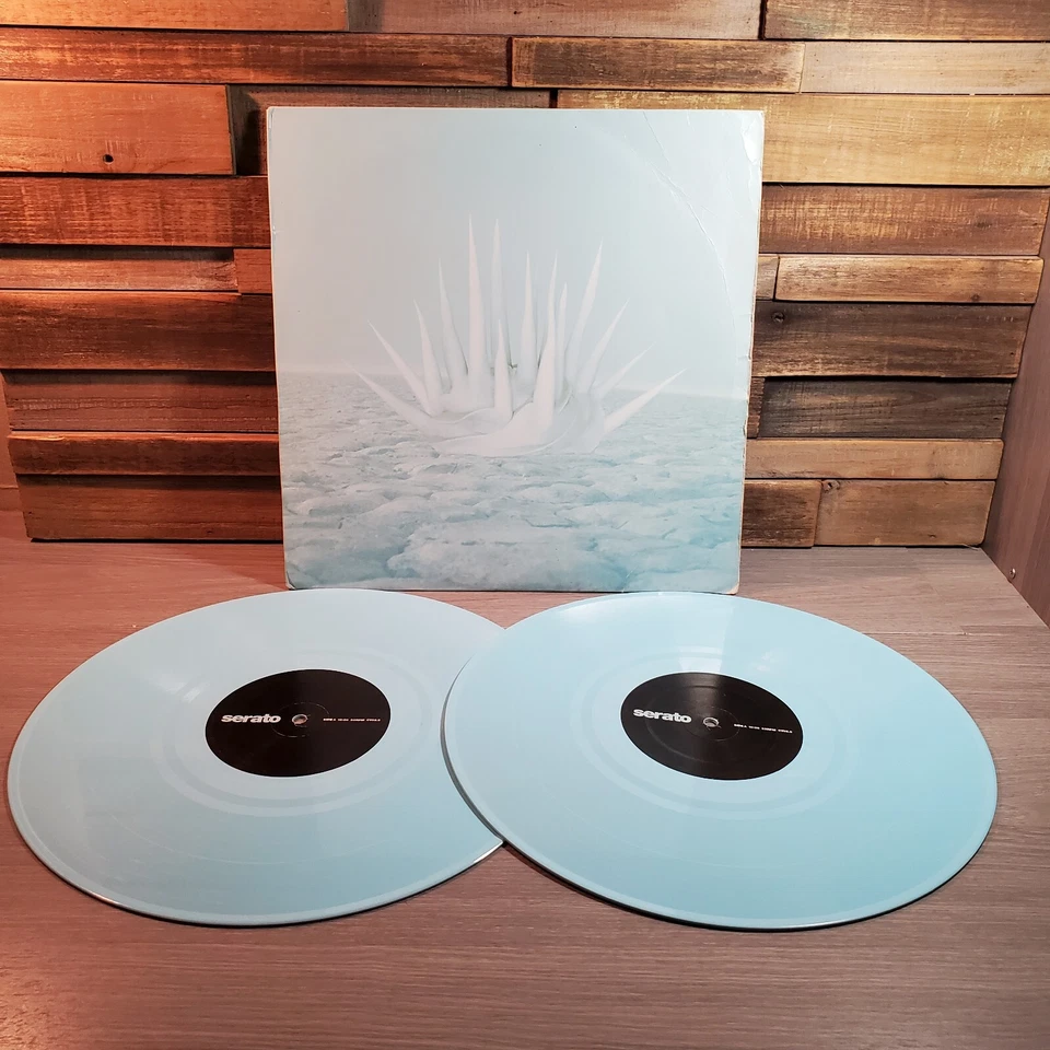 Serato PAIR Pastel Blue 12" inch CV Control Vinyl Easter Rare Release 2013 - Image 1 of 4