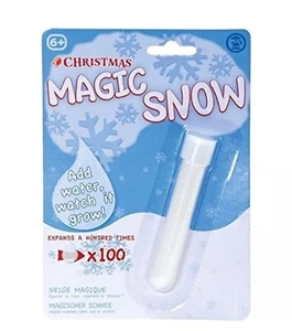 1 X Instant magic snow reusable artificial snow —UK SELLER - Picture 1 of 1