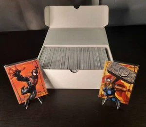 2016 Marvel Masterpieces Sammelkarten KOMPLETTES TIER 1-3 BASIS-SET, #1-81 - Bild 1 von 2