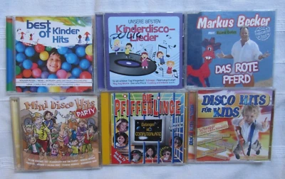 7 CD´s Mini Disco Hits - Disco Hits für Kinder - Kinderhits (Fasching, Karneval) - Bild 1 von 2