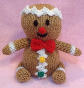 MODELLO MAGLIA - Natale Pan di Zenzero Uomo Copertura Arancione o Giocattolo 15 cm - Foto 1 di 1