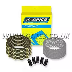 KAWASAKI KX250F KXF250 2004-2020 Quality Apico Clutch Plate & Spring Kit - Picture 1 of 1