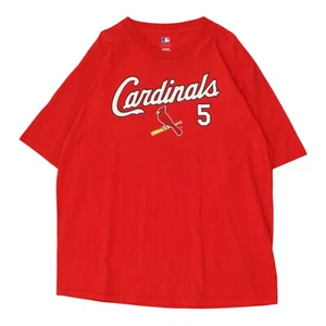 St. Louis Cardinals Tshirt | Herren Rot Rundhals MLB Baseball Logo Kurzarm - Bild 1 von 4