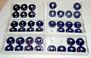 Riccar Sewing Machine Pattern Cam Discs -Two boxes with 41 different design cams - Picture 1 of 15