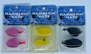 STRIKE ON HAMMERIN' HARE 1/64OZ. BITSY WOBBLE HARE JIG (CHOOSE COLOR) - Picture 1 of 4