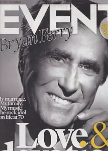 BRYAN FERRY - MAIL ON SUNDAY EVENT MAG 2015 xl - Picture 1 of 3