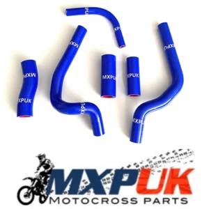 MANGUERAS RADIADOR CR500 2000 EN AZUL MXPUK 2000 CR 500 MANGUERAS DE SILICONA AZUL (409) - Imagen 1 de 2