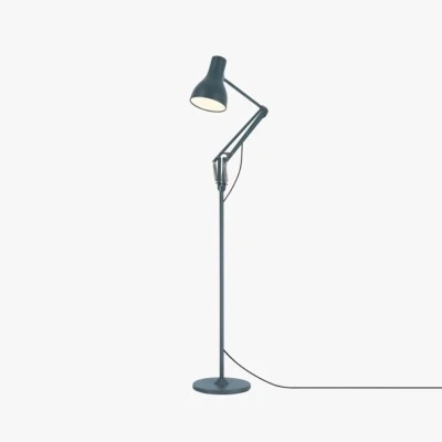 Floor Lamp Grey Adjustable Anglepoise Type 75 RRP £289 - Image 1 of 4