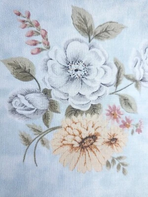 3 Yds Quilting Cotton Spectrix Fabric Antique Rose Garden Cottage Garden (#29 - Image 1 of 4
