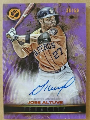 JOSE ALTUVE 2016 Topps Legacies Autograph #38/50 - Image 1 of 2