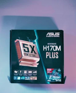 Placa madre ASUS H170M PLUS LGA 1151 4x DDR4 PCIe SATA3 USB 3.0 (A1 1115) - Imagen 1 de 4