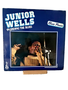 Junior Wells : Pleading the Blues ORIGINAL 1979 LP Pressing NEAR MINT UNPLAYED - Picture 1 of 6