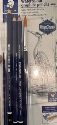Lápices de grafito acuarela Staedtler Foto 1 de 4