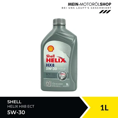 Shell Helix HX8 5W-30 ECT VW 507 00/504 00 MB 229.51/229.31 ACEA C3 BMW 1 Liter - Bild 1 von 4