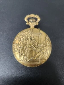 Vintage (Rare) Ingersoll Bi Centennial Pocket Watch Works - Picture 1 of 10
