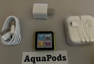 BRAND NEW- Apple iPod Nano 6th Generation 16GB- GREEN COLOR-NEW - Picture 1 of 2
