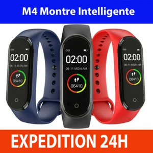 M4 montre intelligente Bluetooth Sport montres santé Bracelet fréquence - Photo 1/12