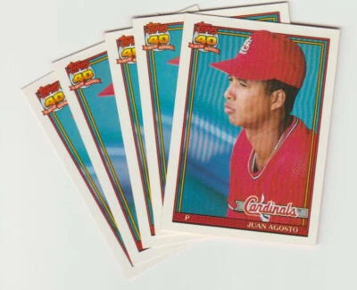 1991 Topps Traded SET BREAK singles - rookie cards, stars, Hall of Famers - Image 1 of 4