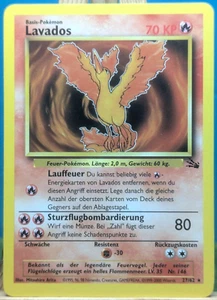 POKEMON - Fossil - Lavados - 27/62 - Non-Holo - deutsch - Bild 1 von 2