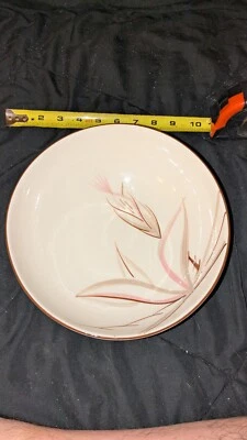 WINFIELD Hand Crafted DRAGON FLOWER PATTERN Vegetable Bowl 9.25" - Image 1 of 2