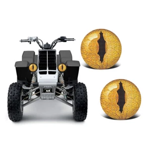 Headlight Eye Graphics Kit Sticker Protector Fit For Yamaha Grizzly 550/700 2013 - Picture 1 of 5