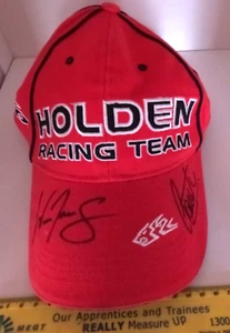 Holden Racing Team hrt signed cap genuine hat Garth Tander Will Davison - Picture 1 of 9