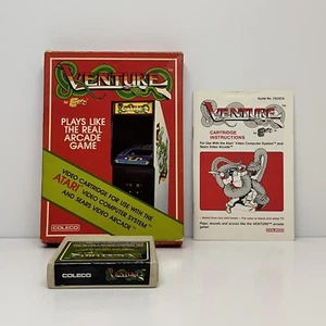 Venture (Atari 2600, 1982) CIB (Complete) Coleco (TESTED/WORKING) - Foto 1 di 5