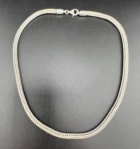 SILPADA 925 STERLING SILVER WHEAT CHAIN NECKLACE 17" N1106 - Picture 1 of 3