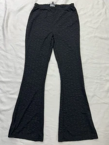 Fashion Nova Damen schwarz Stretch Schlaghose, Größe Large. Neu mit Etikett.  1S - Bild 1 von 9