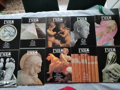 Lot de 10 revues d’art FMR (Franco Maria Ricci) N° 20 à 29 1989/1990 - Photo 1/4