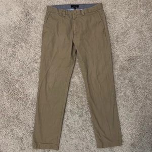 Banana Republic Men 31x32 Emerson Straight Fit Stretch Cotton Brown Chino Pants - Picture 1 of 10