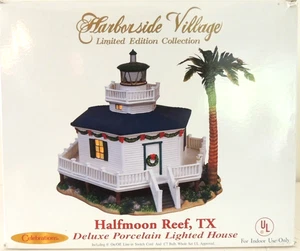 HARBOR VILLAGE LTD. ED. COLLECTION HALFMOON REEF , TX LIGHT HOUSE - Picture 1 of 2