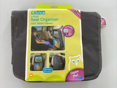 Brica I-Hide Seat Organizer with Tablet Viewer & Wipes Case - New - Image 1 of 4