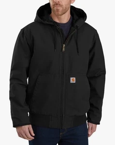 Carhartt Washed Duck Insulated Active Jacket MEN'S MEDIUM TALL, J130-M - Picture 1 of 5