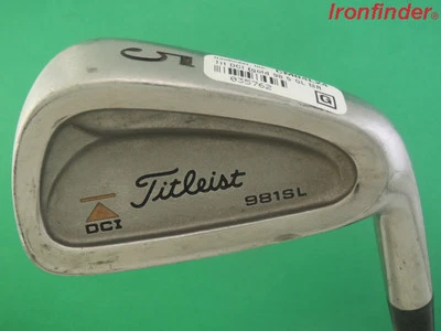 Titleist DCI 981SL Single 5 Iron Ultralite Graphite Senior Flex A Shaft Mens RH - Image 1 of 4