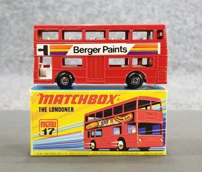 LESNEY MATCHBOX 1-75 SUPERFAST SERIES No 17 LONDONER BERGER PAINTS W/BOX NICE - Image 1 of 4