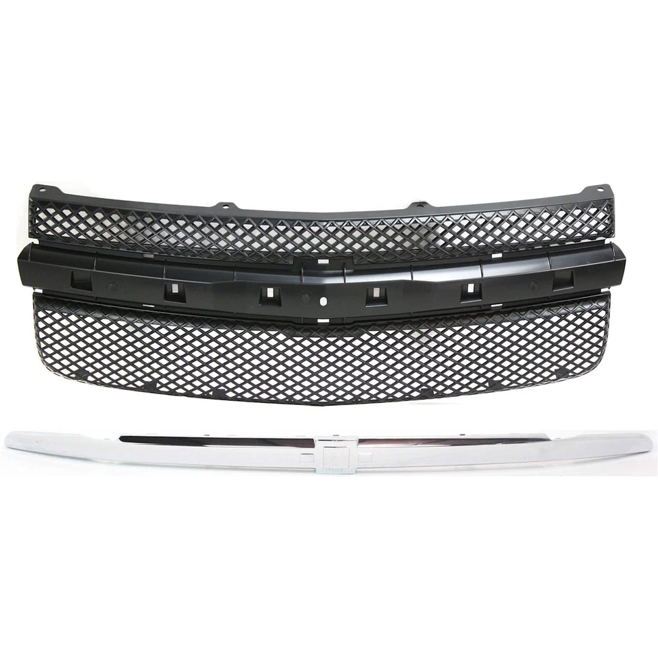 Kit de moldura de rejilla central para Chevrolet Equinox GM1210106 GM1200527 2005-2009 Foto 1 de 4