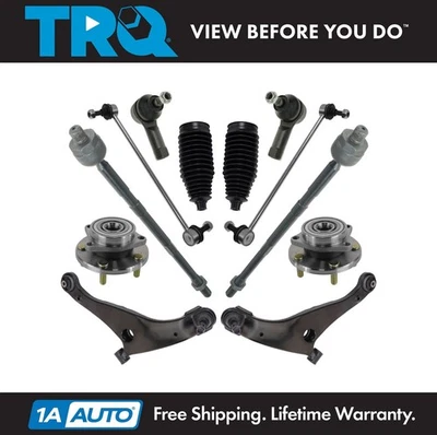 Kit de transmisión de suspensión de dirección delantera TRQ para Mitsubishi Galant 2004-2008 Foto 1 de 4