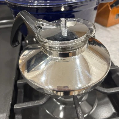 Pyrex Vintage Flameware Glass 8 Cup Teapot with Lid 6620-8 EUC Clean - Image 1 of 4