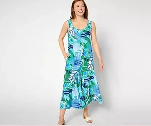 Mono corto de pierna ancha Attitudes by Renee Pet Como Ocean Palms PS A647207 - Imagen 1 de 8