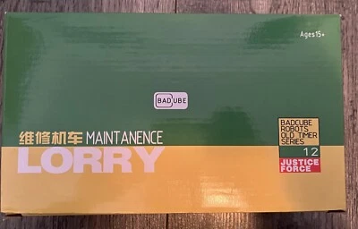 Transformers Badcube LORRY Masterpiece OTS-12 Justice HOIST Maintanence Bad Cube - Image 1 of 4