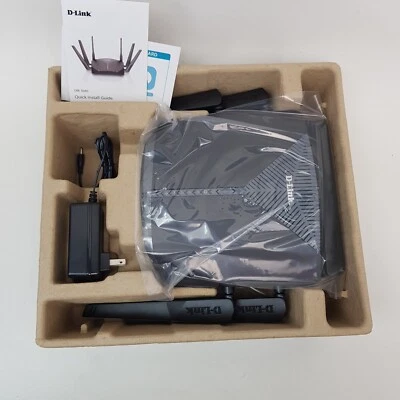 D-Link DIR-3040-US WiFi Router AC3000 Mesh Smart MU-MIMO Tri Band Gaming Mesh - Image 1 of 4