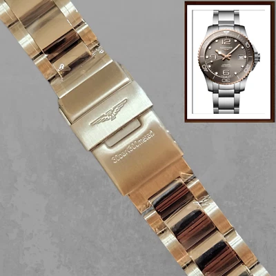 Pulseira de aço Longines original do fabricante HydroConquest | Pulseira OEM - Imagem 1 de 4