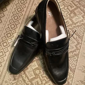 JF J. Ferrar Shadow elegante Herrenschuhe Halbschuhe Größe 12M Slipper schwarz neu - Bild 1 von 11