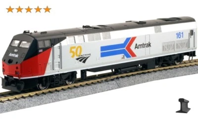 Kato HO Scale ~ New 2025 ~ Amtrak Phase I 50th ~ GE P42 Genesis #161 ~ 37-6114 - Image 1 of 2