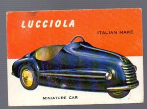World on Wheels (1954) Topps - Card # 134 - Lucciola - Bild 1 von 2