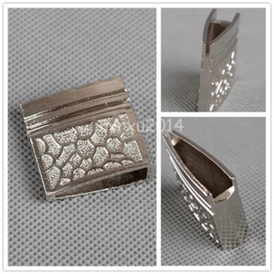NEW Zinc-Alloy Silver Habaki Sword Collar For Japanese Samurai Katana Swords - Picture 1 of 6