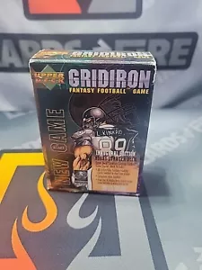 1995 Gridiron Fantasy Football Game Inaugural Edition Hobby Starter Deck Set Box - Picture 1 of 6